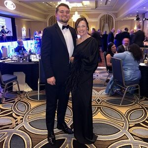 Elegant Black Evening Gown